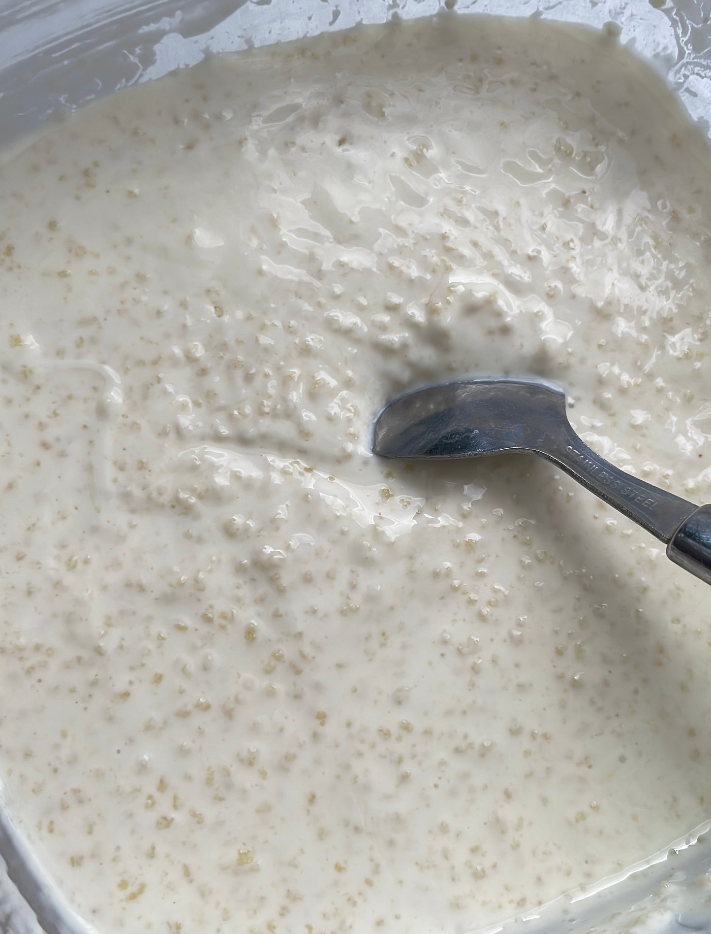 Dêgué ou Thiakry (farine de mil roulée)