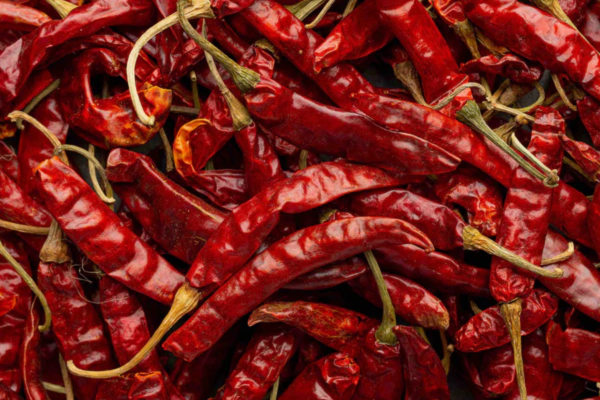 Piment rouge séché en poudre – 100 % naturel