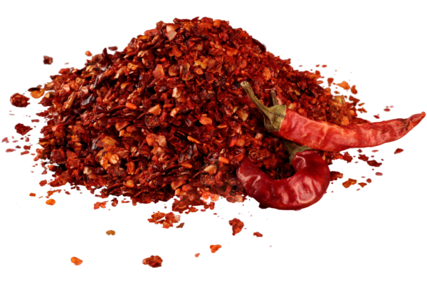 Piment rouge séché en poudre – 100 % naturel