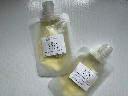 Huile d’olive (cheveux, corps et visage )