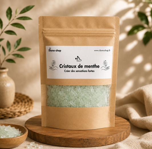 Cristaux de menthe