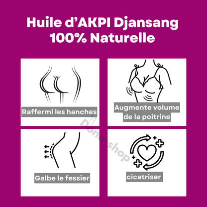 Huile d’AKPI Djansang 100% Naturelle