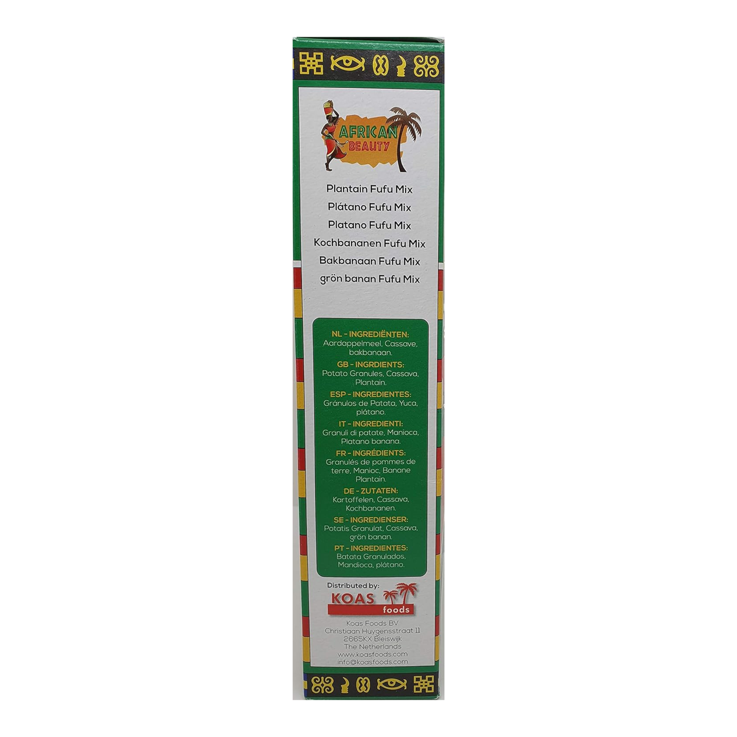 AFRICAN Farine Platano Fufu 680g Beauty