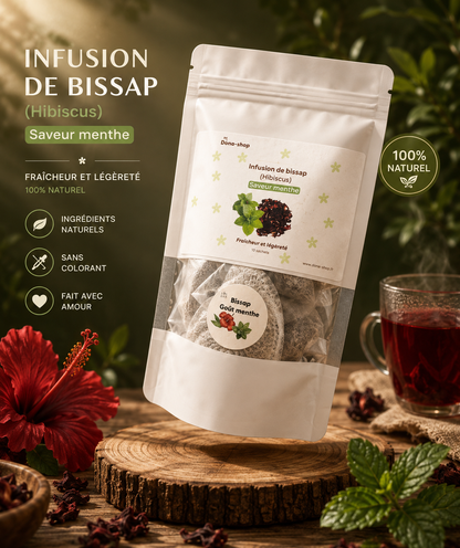 Infusion Bissap menthe