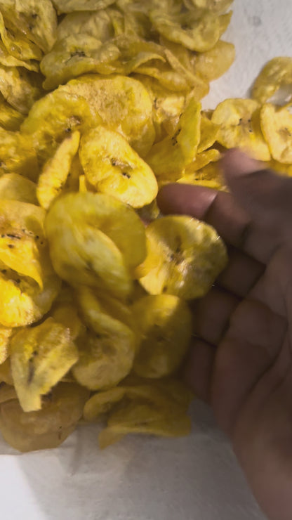 Chips de banane plantain – Sucrées ou salées, le snack africain par excellence